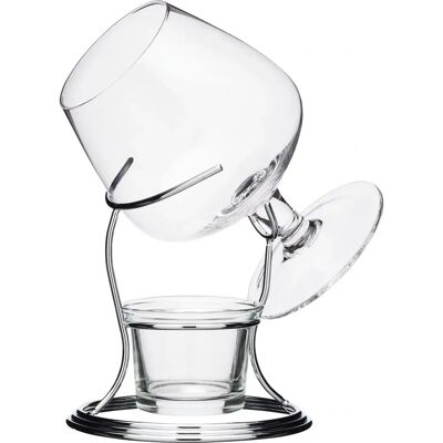 BarCraft Brandy Warmer Set - For Brandies and Cognacs BarCraft Brandy Warmer Set - For Brandies and Cognacs