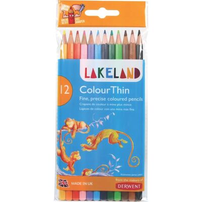 Derwent - Lakeland Fine Point - 12 pc - Colored Pencils Derwent - Lakeland Fine Point - 12 pc - Colored Pencils