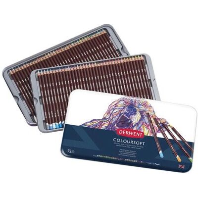Derwent Coloursoft Multicolour 72 Stifte - Buntstifte Derwent Coloursoft Multicolour 72 Stifte - Buntstifte