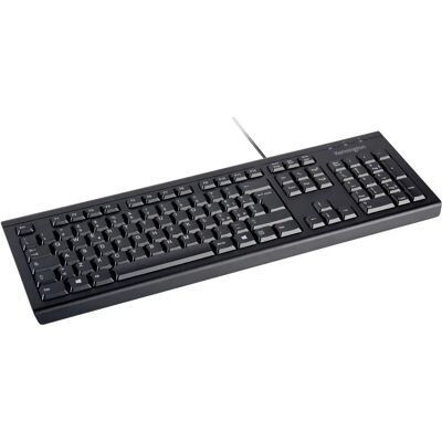 Kensington ValuKeyboard - USB Kabel - Vollgröße - Schwarz - Bürotastatur Kensington ValuKeyboard - USB Kabel - Vollgröße - Schwarz - Bürotastatur