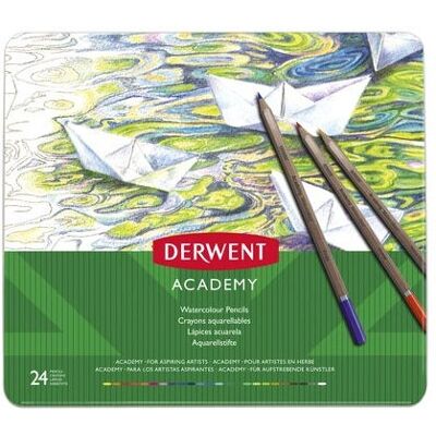 Derwent Multi Colour Watercolour Pencils - 24 pcs Derwent Multi Colour Watercolour Pencils - 24 pcs