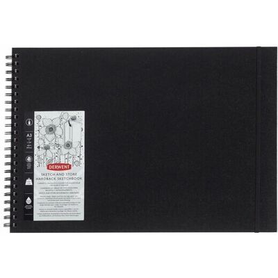 Derwent 2102174 Sketch & Store Hardback Sketch Book - Sketchbook Derwent 2102174 Sketch & Store Hardback Sketch Book - Sketchbook
