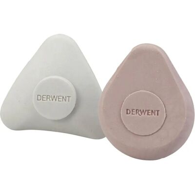 Derwent Ergonomikus Radír - 2db - Radír Derwent Ergonomikus Radír - 2db - Radír