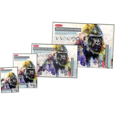 Derwent Watercolour Pads 300g - A2 - Multi-color Watercolor Notebook Derwent Watercolour Pads 300g - A2 - Multi-color Watercolor Notebook