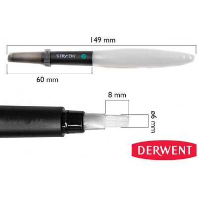 Derwent Vízfeltöltős ecset - Széles, Lapos, Vízálló Derwent Vízfeltöltős ecset - Széles, Lapos, Vízálló