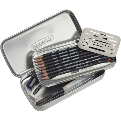 Derwent Line & Wash Sketching Set - Artist Quality Derwent Line & Wash Sketching Set - Artist Quality
