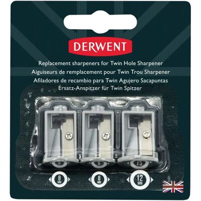 Derwent Kétlyukú hegyező készlet - Profi Minőség Derwent Kétlyukú hegyező készlet - Profi Minőség