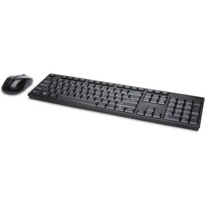Conjunto teclado e rato Kensington Pro Fit - Preto - Espanhol Conjunto teclado e rato Kensington Pro Fit - Preto - Espanhol