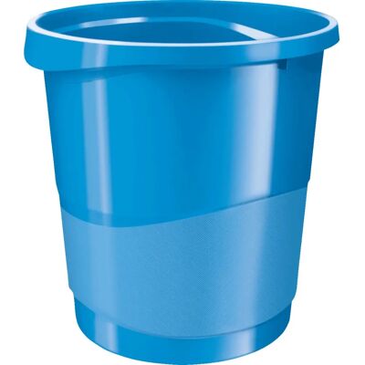 Rexel 2115619 Abfallbehälter - Rund Blau - Papierkorb Rexel 2115619 Abfallbehälter - Rund Blau - Papierkorb