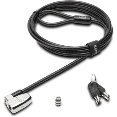Kensington ClickSafe 2.0 Carbon Steel Cable Lock - Wedge Slot Security Kensington ClickSafe 2.0 Carbon Steel Cable Lock - Wedge Slot Security