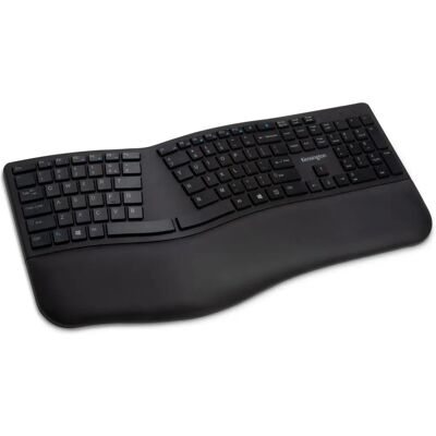 Kensington Pro Fit Ergo Wireless Keyboard - UK, Black, Ergonomic Kensington Pro Fit Ergo Wireless Keyboard - UK, Black, Ergonomic