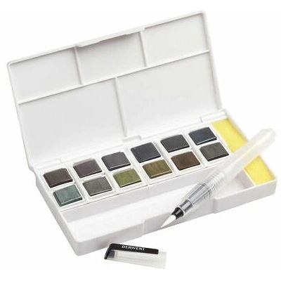 Derwent 2305790 Art/Craft Paint - Graphitint - 12 Shades Derwent 2305790 Art/Craft Paint - Graphitint - 12 Shades