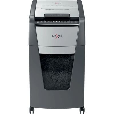 Rexel Aktenvernichter AutoFeed+ 300M - Partikelschnitt, 55 dB Rexel Aktenvernichter AutoFeed+ 300M - Partikelschnitt, 55 dB