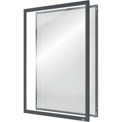 Nobo Impression Pro A3 Rahmen - Graphitgrau, Transparent Nobo Impression Pro A3 Rahmen - Graphitgrau, Transparent