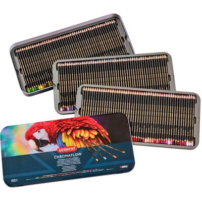 Derwent Chromaflow 150 Assorted Colored Pencils - Colored Pencil Derwent Chromaflow 150 Assorted Colored Pencils - Colored Pencil