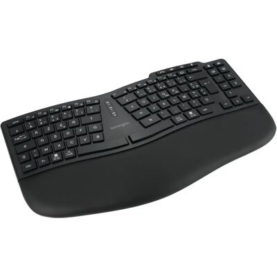 Kensington Pro Fit Ergo KB675 EQ Trådlös Tangentbord - Svart Kensington Pro Fit Ergo KB675 EQ Trådlös Tangentbord - Svart