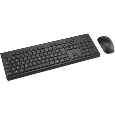 Kensington KM150 EQ Kabelloses Tastatur und Maus - Schwarz Kensington KM150 EQ Kabelloses Tastatur und Maus - Schwarz
