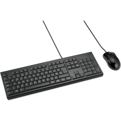 Kensington KM100 EQ Keyboard and Mouse Set - Black Kensington KM100 EQ Keyboard and Mouse Set - Black