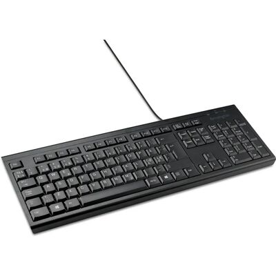 Kensington KB100 EQ Täysikokoinen Pohjoismainen Musta - Näppäimistö Kensington KB100 EQ Täysikokoinen Pohjoismainen Musta - Näppäimistö