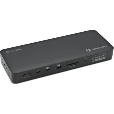 Kensington SD5920T - Docking station - USB4 / Thunderbolt 4 - 2 x HDMI, 3 x DP, 2 x Thunderbolt 4 - 1GbE, 2.5GbE - Nero Kensington SD5920T - Docking station - USB4 / Thunderbolt 4 - 2 x HDMI, 3 x DP, 2 x Thunderbolt 4 - 1GbE, 2.5GbE - Nero