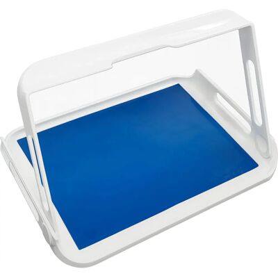 Homecraft Tray with Non-Slip Mat - One Hand Carry - Secure Handle - Tray for Eating Homecraft Tray with Non-Slip Mat - One Hand Carry - Secure Handle - Tray for Eating