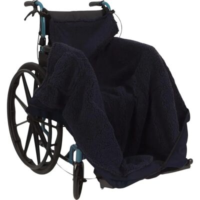 Homecraft Kapsa pro wheelchair blanket - Waterproof, fleece, extra long Homecraft Kapsa pro wheelchair blanket - Waterproof, fleece, extra long