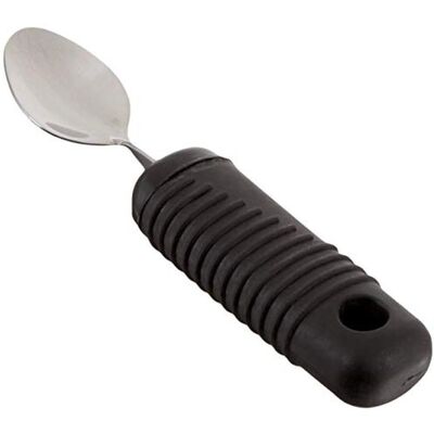 Homecraft Sure Grip - Flexibele roestvrijstalen lepel - 17,8cm - Latexvrij Homecraft Sure Grip - Flexibele roestvrijstalen lepel - 17,8cm - Latexvrij