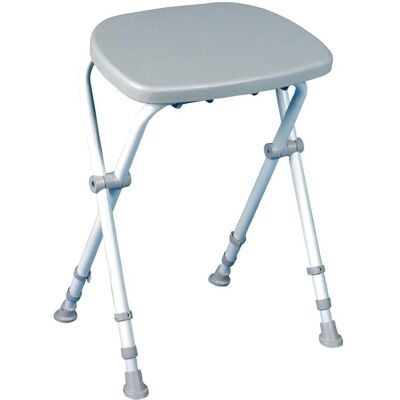 Homecraft Sherwood Shower Stool - Foldable & Adjustable Height Homecraft Sherwood Shower Stool - Foldable & Adjustable Height