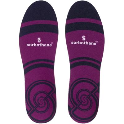 Semelles Sorbothane Cush N Step Rose - Inserts absorbants pour chaussures - Publicité Semelles Sorbothane Cush N Step Rose - Inserts absorbants pour chaussures - Publicité