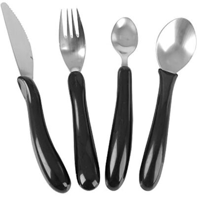 Homecraft Caring Cutlery - Knife, Fork, Spoon, Teaspoon - Easy Grip Homecraft Caring Cutlery - Knife, Fork, Spoon, Teaspoon - Easy Grip