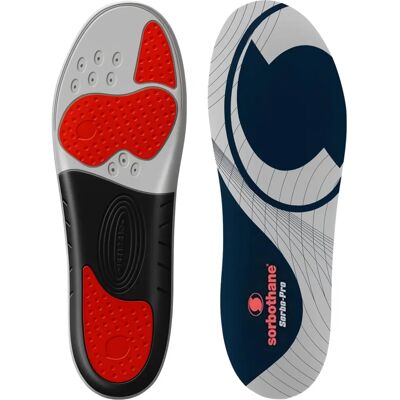 Plantillas Sorbothane Sorbo Pro - Gris - Talla 41 - Rendimiento deportivo Plantillas Sorbothane Sorbo Pro - Gris - Talla 41 - Rendimiento deportivo
