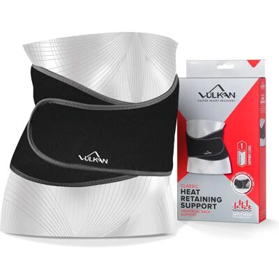 VULKAN Back Brace - ONE SIZE - BLACK - Back Support VULKAN Back Brace - ONE SIZE - BLACK - Back Support