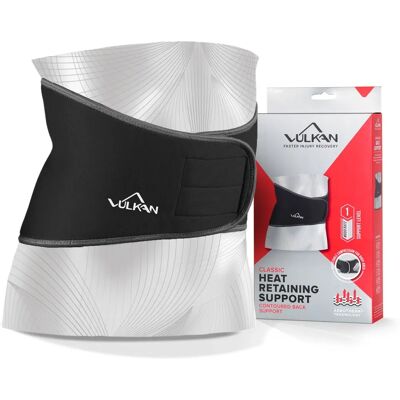VULKAN Klasszikus derék támogatás - 2XL, Fekete, XX-Large, Ágyéki öv VULKAN Klasszikus derék támogatás - 2XL, Fekete, XX-Large, Ágyéki öv