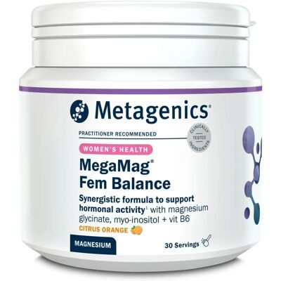 Nutri Advanced Citrus Orange MegaMag Fem Balance - 306g Polvo Nutri Advanced Citrus Orange MegaMag Fem Balance - 306g Polvo