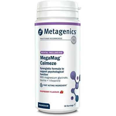 Nutri Advanced Raspberry MegaMag Calmeze - 270g Powder Nutri Advanced Raspberry MegaMag Calmeze - 270g Powder