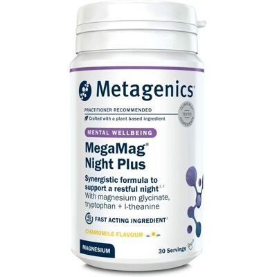 Fórmula Nocturna MegaMag de Nutri Advanced - Manzanilla - Polvo 174g Fórmula Nocturna MegaMag de Nutri Advanced - Manzanilla - Polvo 174g