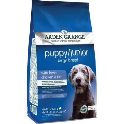 Arden Grange Puppy Junior Large Breed 12kg Arden Grange Puppy Junior Large Breed 12kg