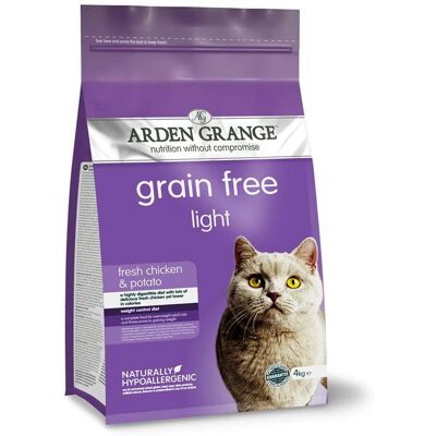 Arden Grange Adult Light Cat Food Chicken and Potato (4 Kg) Arden Grange Adult Light Cat Food Chicken and Potato (4 Kg)