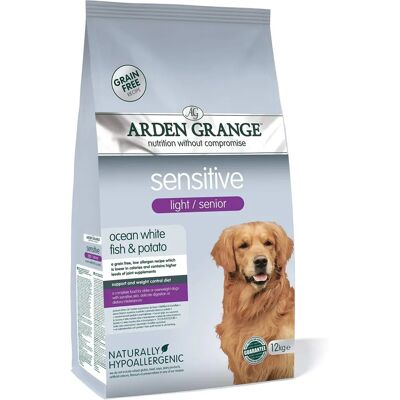 Arden Grange Sensitive Light/Senior Fish & Potato - Dog Food Arden Grange Sensitive Light/Senior Fish & Potato - Dog Food