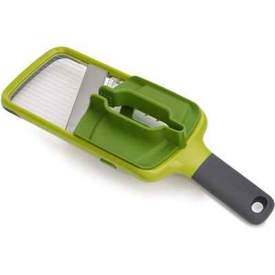Joseph Joseph Multi-Grip Mandoline - Vert - Trancheuse à fruits et légumes Joseph Joseph Multi-Grip Mandoline - Vert - Trancheuse à fruits et légumes