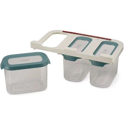 Joseph Joseph - CupboardStore 3x1.3L - Blå - 3 Pakker - Opbevaringsbeholdere Joseph Joseph - CupboardStore 3x1.3L - Blå - 3 Pakker - Opbevaringsbeholdere