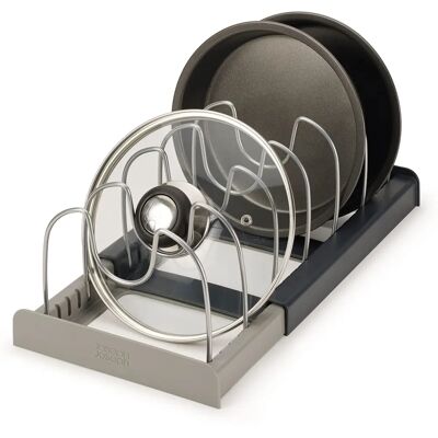 Joseph Joseph Grey Expandable Cookware Organizer - Kitchen Storage Joseph Joseph Grey Expandable Cookware Organizer - Kitchen Storage