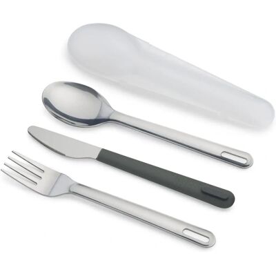 Joseph Joseph GoEat Edelstahl-Geschirrset - Anthracite Joseph Joseph GoEat Edelstahl-Geschirrset - Anthracite