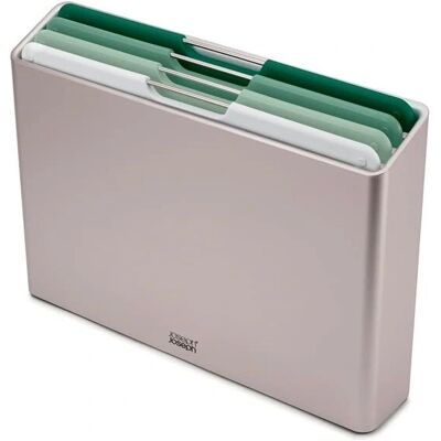Joseph Joseph Folio Large Chopping Boards - Set of 4, Sage Joseph Joseph Folio Large Chopping Boards - Set of 4, Sage