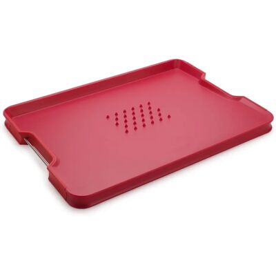 Joseph Joseph Tagliere multifunzionale Cut & Carve Plus - Rosso Joseph Joseph Tagliere multifunzionale Cut & Carve Plus - Rosso