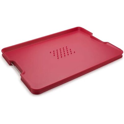 Joseph Joseph Cut & Carve Plus Tagliere multifunzionale rosso - XL Joseph Joseph Cut & Carve Plus Tagliere multifunzionale rosso - XL