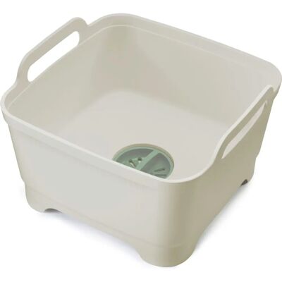 Joseph Joseph Wash & Drain Pietra & Salvia 9L Ciotola da Cucina Joseph Joseph Wash & Drain Pietra & Salvia 9L Ciotola da Cucina