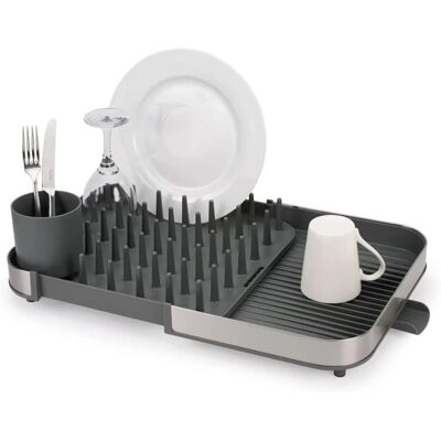 Joseph Joseph Duo Stainless Steel Expandable Dish Drainer - Kitchen Sink Accessory Joseph Joseph Duo Stainless Steel Expandable Dish Drainer - Kitchen Sink Accessory