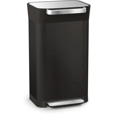 Joseph Joseph Titan 30L Trash Compactor & Fingerprint Proof Pedal Bin - Trash Compactor Joseph Joseph Titan 30L Trash Compactor & Fingerprint Proof Pedal Bin - Trash Compactor