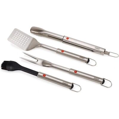 Set di Utensili per Barbecue Joseph Joseph GrillOut - Acciaio Inox, Teste Estraibili Set di Utensili per Barbecue Joseph Joseph GrillOut - Acciaio Inox, Teste Estraibili
